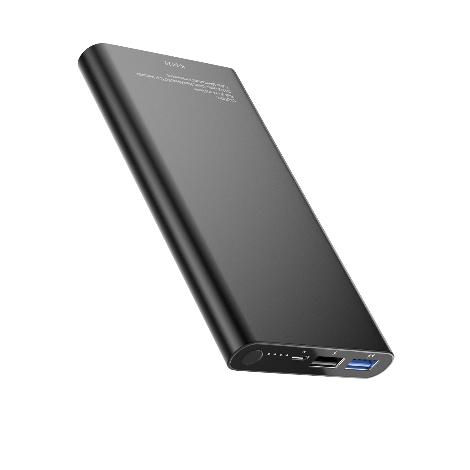 10000mAh Power Bank Slim Portable Charger